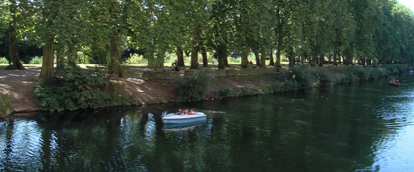 Neckar in T&uuml;bingen (Quelle: RIK)