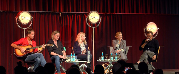 v.l.n.r. Philipp Feldkeller, Dieter Thomas Kuhn, Lisa Federle, Anna Loos, Jan Josef Liefers (Quelle: RIK)