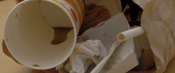 McDonald's Verpackungsabfall (Quelle: RIK)