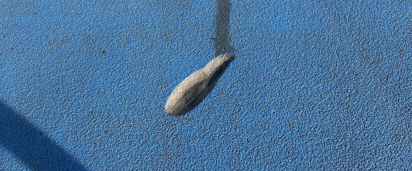 Loch in "Ann Arbor"-Fahrradbr&uuml;cke (Quelle: Facebook Boris Palmer)