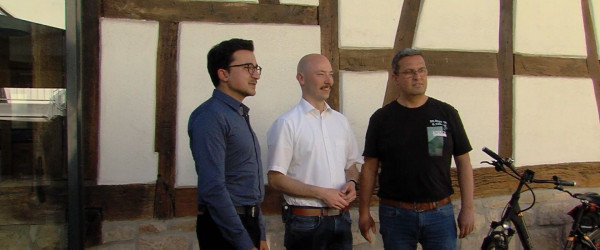 Eser Turgut, Jens Deichmann und G&uuml;ltekin Ates (Quelle: RIK)